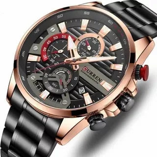 RELOJ CURREN 8415 CRONOGRAPH NEGRO/BRONCE