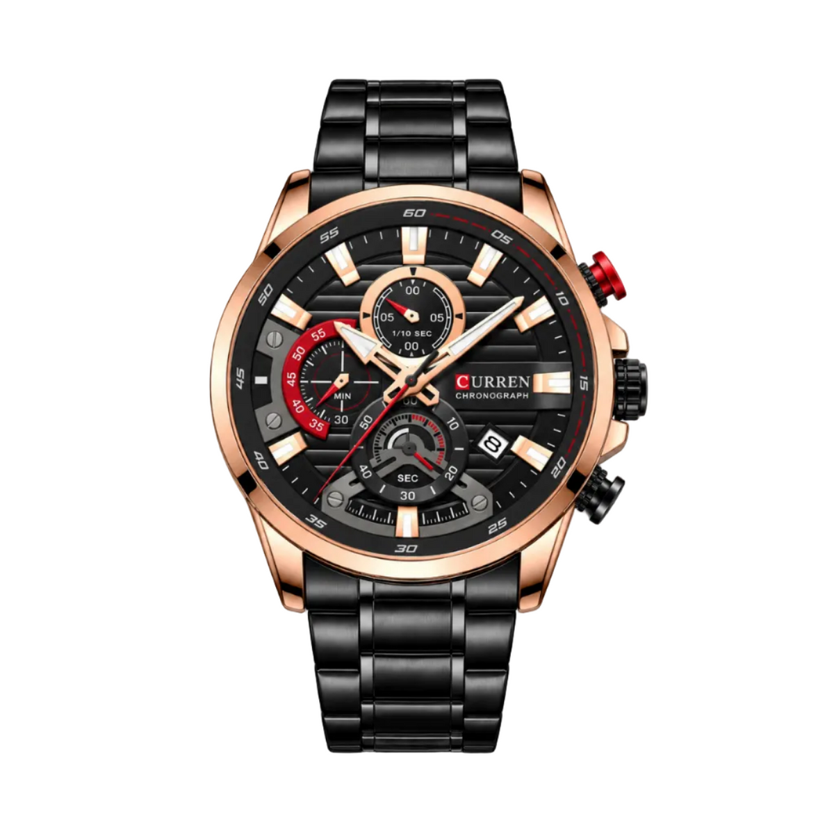 RELOJ CURREN 8415 CRONOGRAPH NEGRO/BRONCE