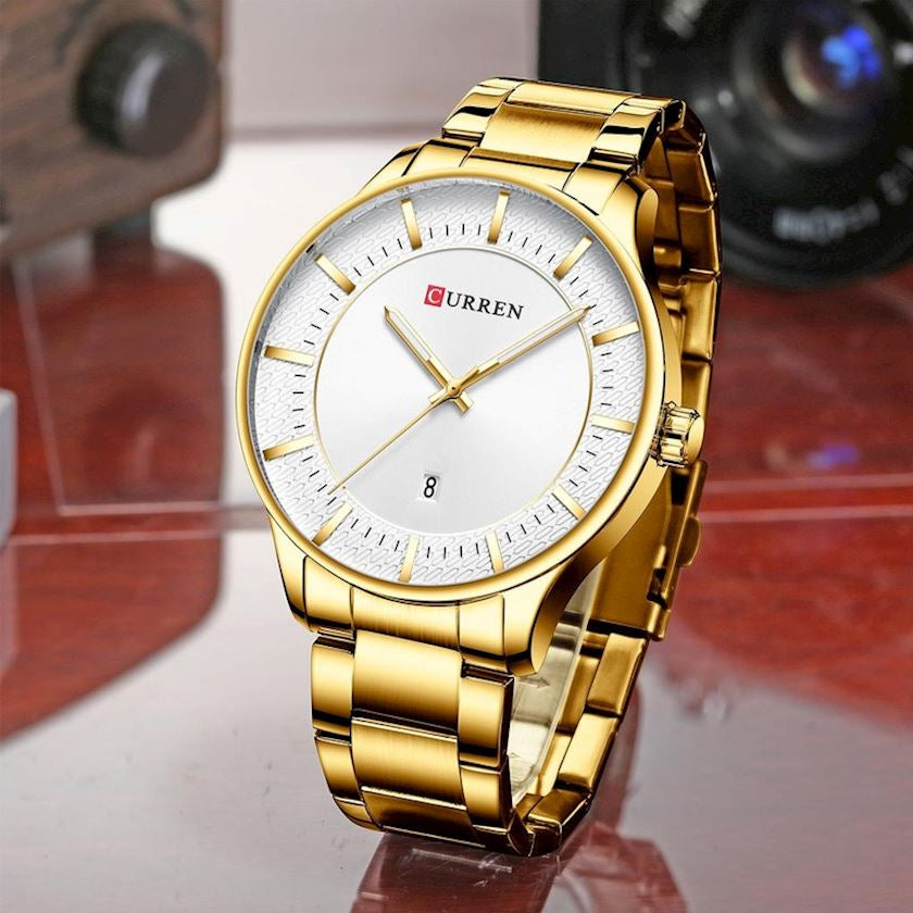 RELOJ CURREN 8347 DORADO