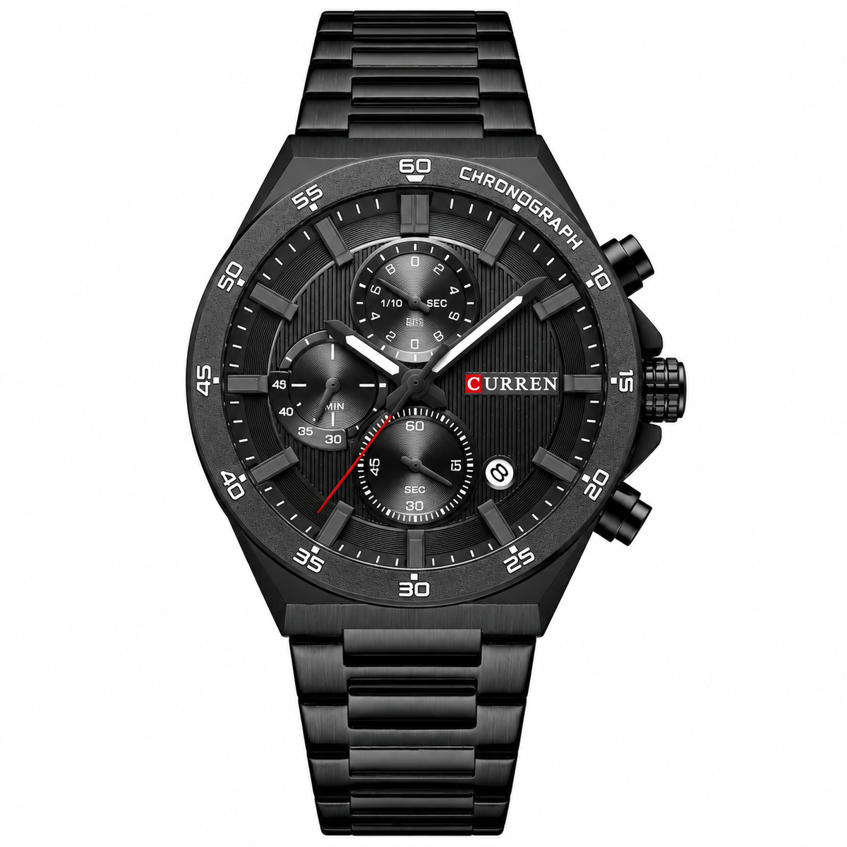 RELOJ CURREN 8481 CRONOGRAPH NEGRO