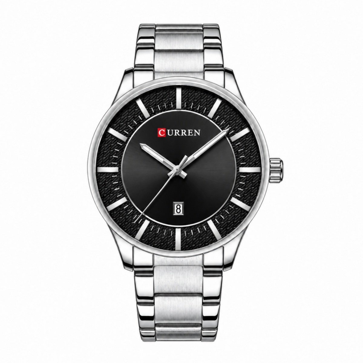 RELOJ CURREN 8347 PLATEADO