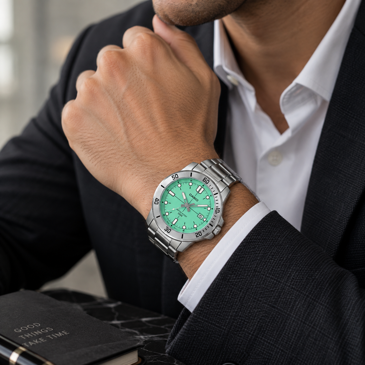 RELOJ CASIO MTP-VD01D-3E1VUDF