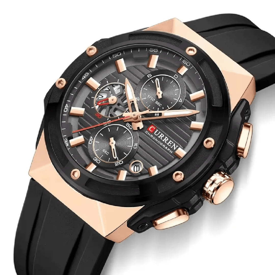 RELOJ CURREN 8462 CRONOGRAPH NEGRO